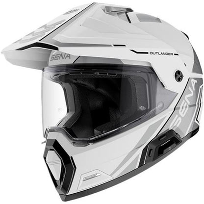 Sena Outlander Helmet - Gloss White_2055355