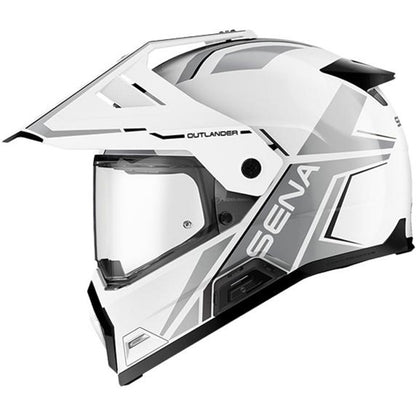 Sena Outlander Helmet - Gloss White_2055368
