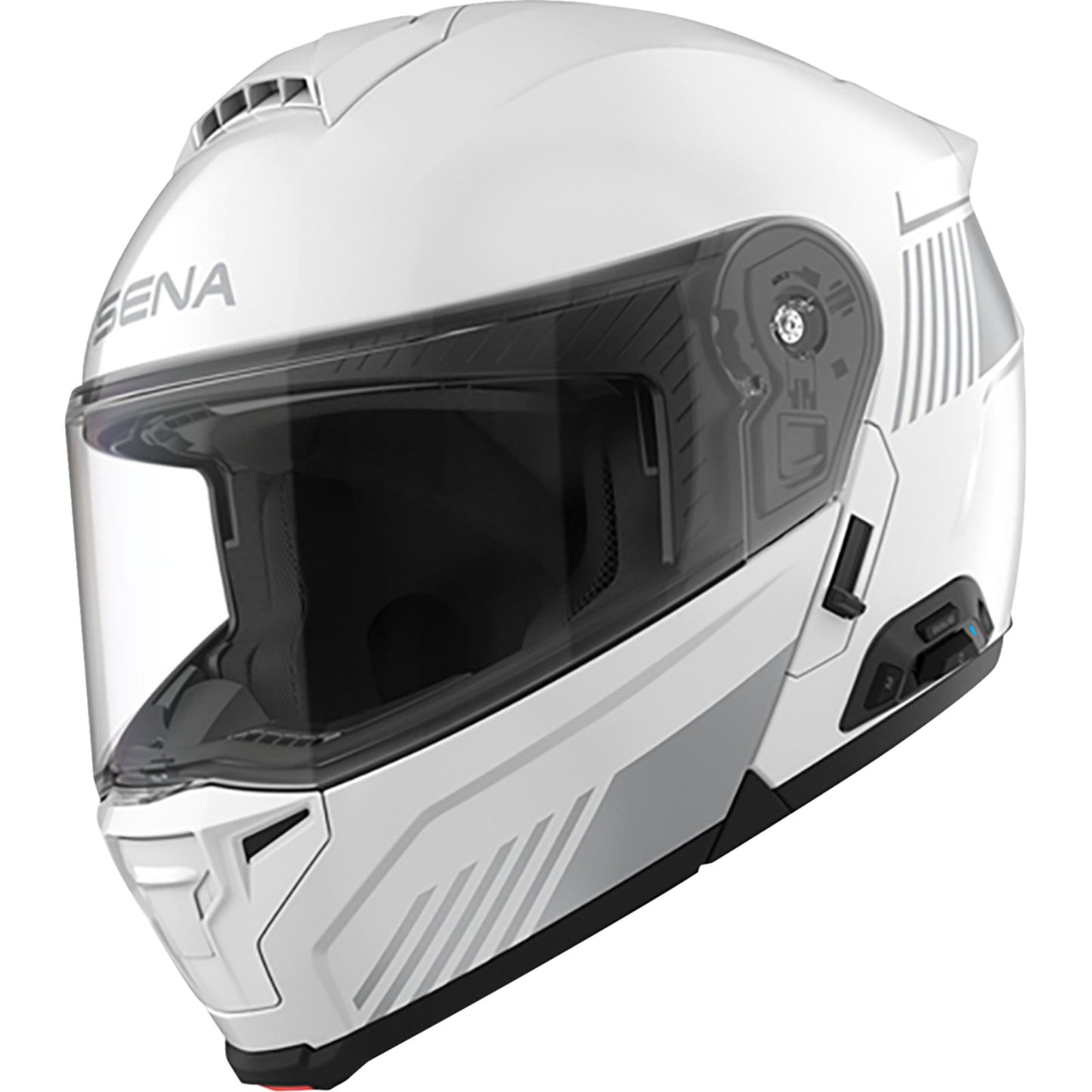 Sena Specter Modular Helmet - Solid - Gloss White_2069661
