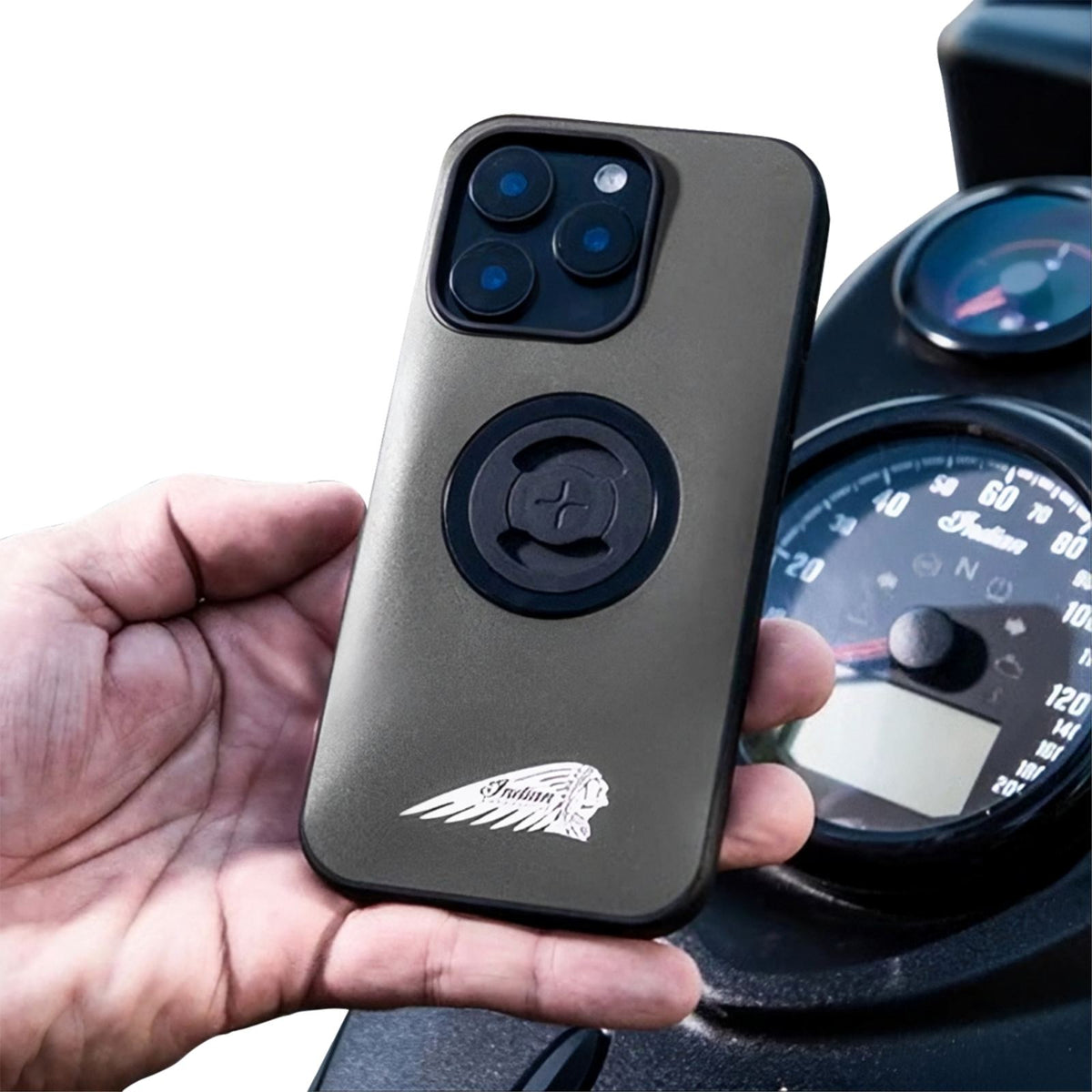 SP Connect Indian Phone Case - iPhone 17 Pro Max - Gray [MPN: 50811]_2051403