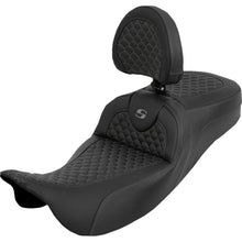 Saddlemen Roadsofa™ Seat - Dragon Scale - Gray Stitch for Touring '08-'25 [MPN: 808-07B-209B2]_2051460