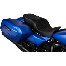 Drag Specialties Freedom Seat Vinyl Double Diamond Black Stitch for FLRT/FLTRT '15-'25 [MPN: 0801-2334]_2051370