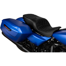 Drag Specialties Freedom Seat Solar Leather Diamond Black Stitch for FLRT/FLTRT '15-'25 [MPN: 0801-2337]_2051373