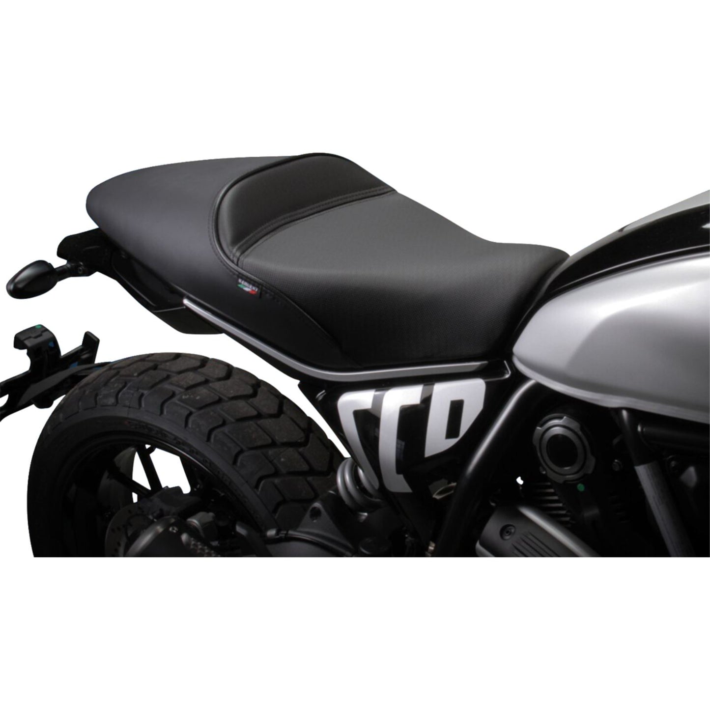 Sargent World Sport™ Performance Solo Seat - Black - DTX for Scrambler '23-'25 [MPN: WS-708-29]_2051451