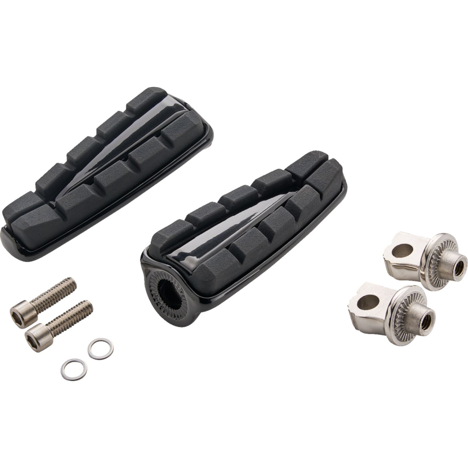 Ciro Chicane Footpegs with H-D Adapters - BLACK [MPN: 61625]_2051479