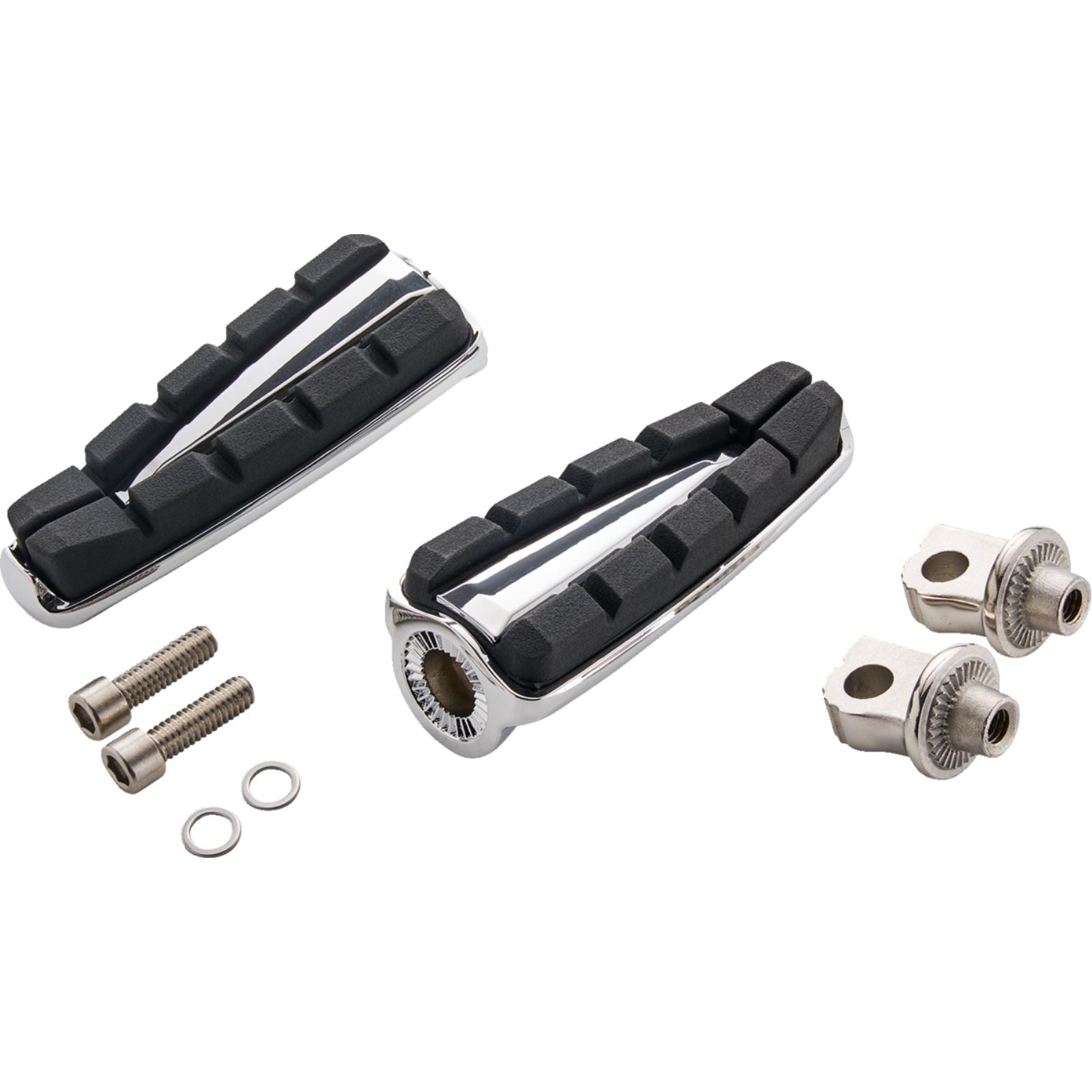 Ciro Chicane Footpegs with H-D Adapters - CHROME [MPN: 61605]_2051484