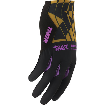 Thor Sportmode Mind Control Gloves - Black/Caramel_2051362