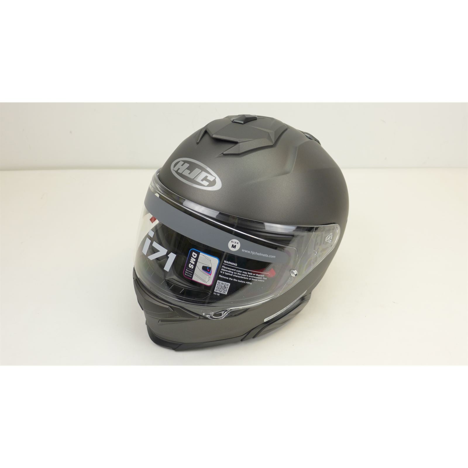 HJC I71 Helmet - Semi-Flat Titanium - Medium OPEN BOX [MPN: 0815-0147-05]_2061797