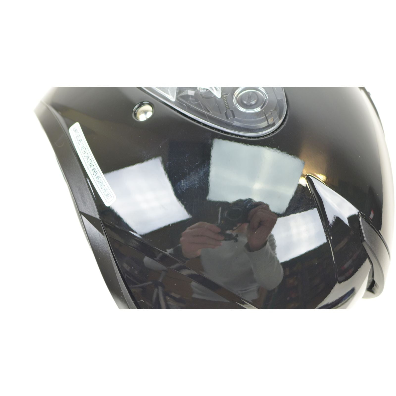 HJC C10 Helmet - Electric Shield - Black - 2X-Small OPEN BOX [MPN: 1225-0105-02]_2066082