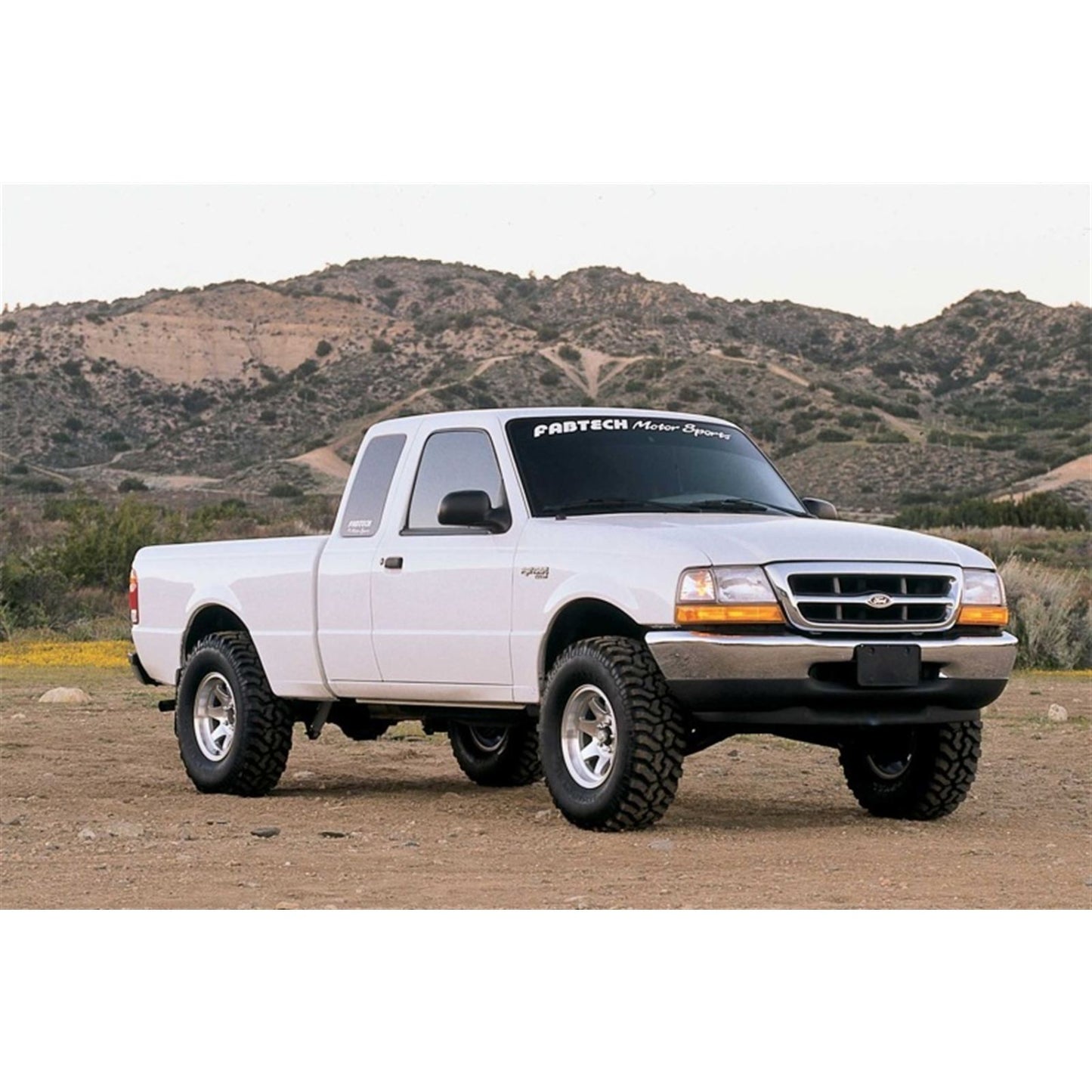 Fabtech Front Suspension Upper Control Arm Kit fits 98-08 Ford Ranger 2WD with Coil Spring [MPN: FTS98100-6BJ]_2083675