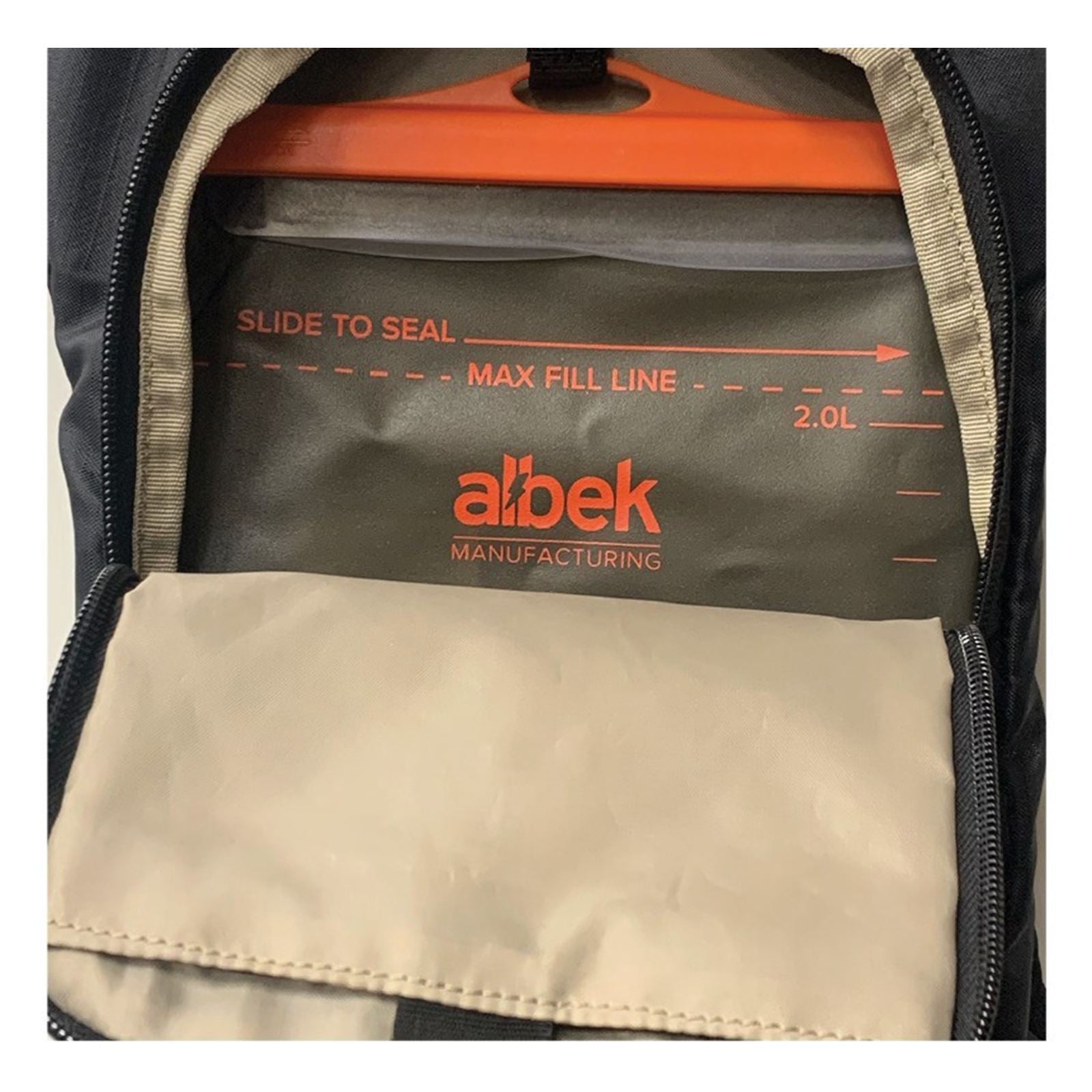 Albek H2O-Hauler Four Hydration Pack - 2/Liter - Covert Black [MPN: AB13002020]_2062397
