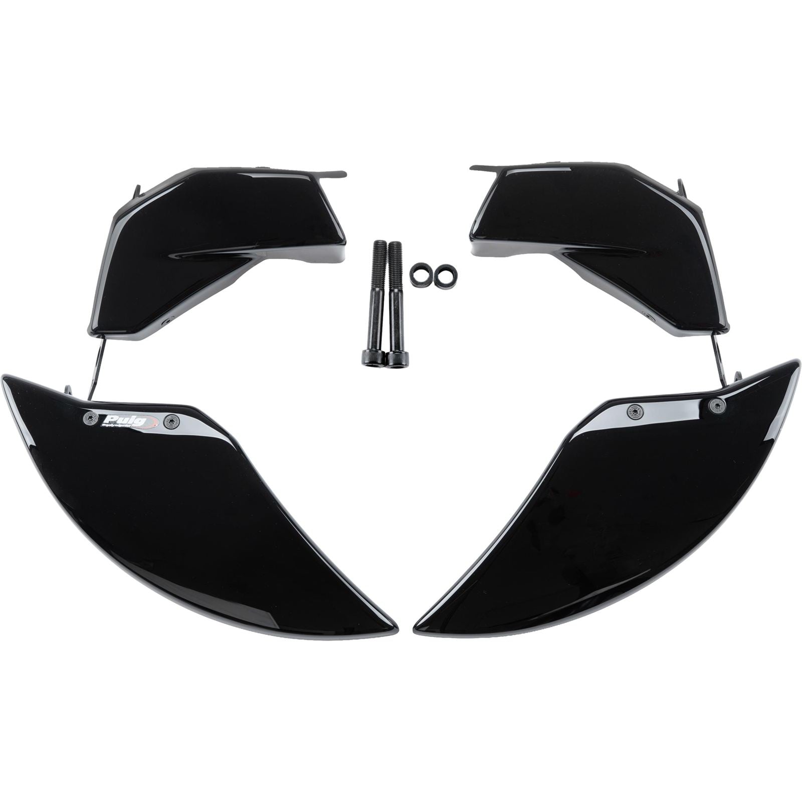 Puig Brake Cooler 2.0 Black Compatible with Kawasaki [MPN: 22076N]_2074563
