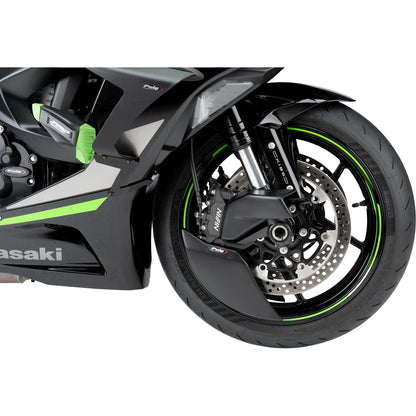 Puig Brake Cooler 2.0 Matte Black Compatible with Kawasaki [MPN: 22076J]_2074589