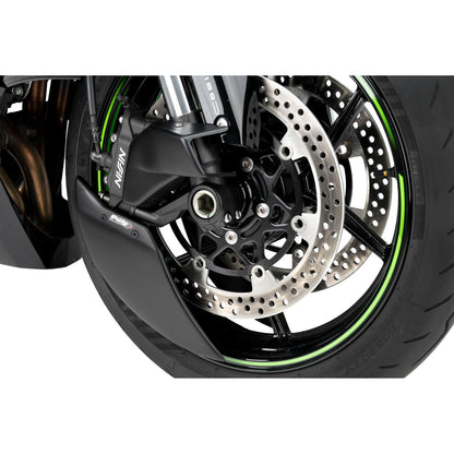 Puig Brake Cooler 2.0 Matte Black Compatible with Kawasaki [MPN: 22076J]_2074586