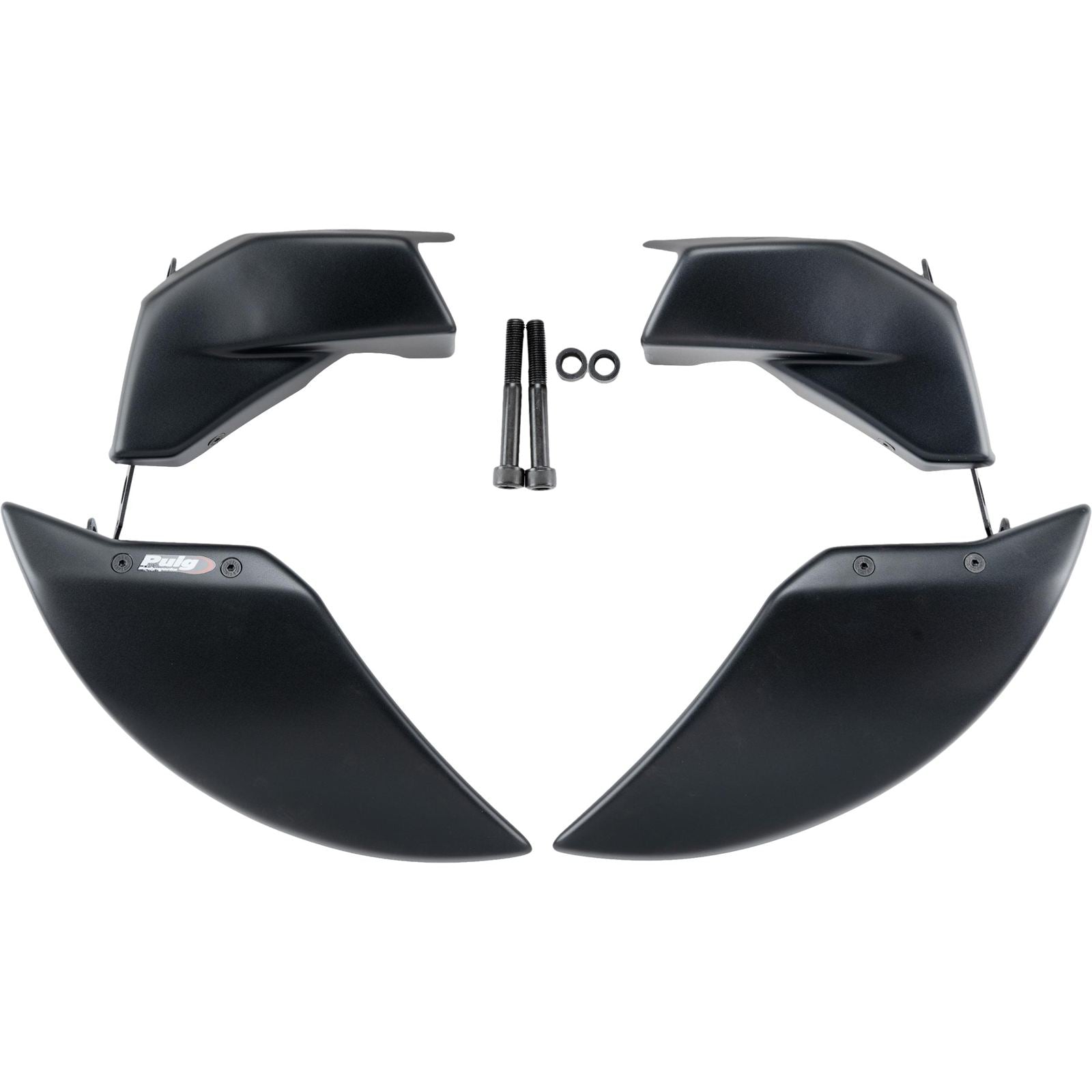 Puig Brake Cooler 2.0 Matte Black Compatible with Kawasaki [MPN: 22076J]_2074585