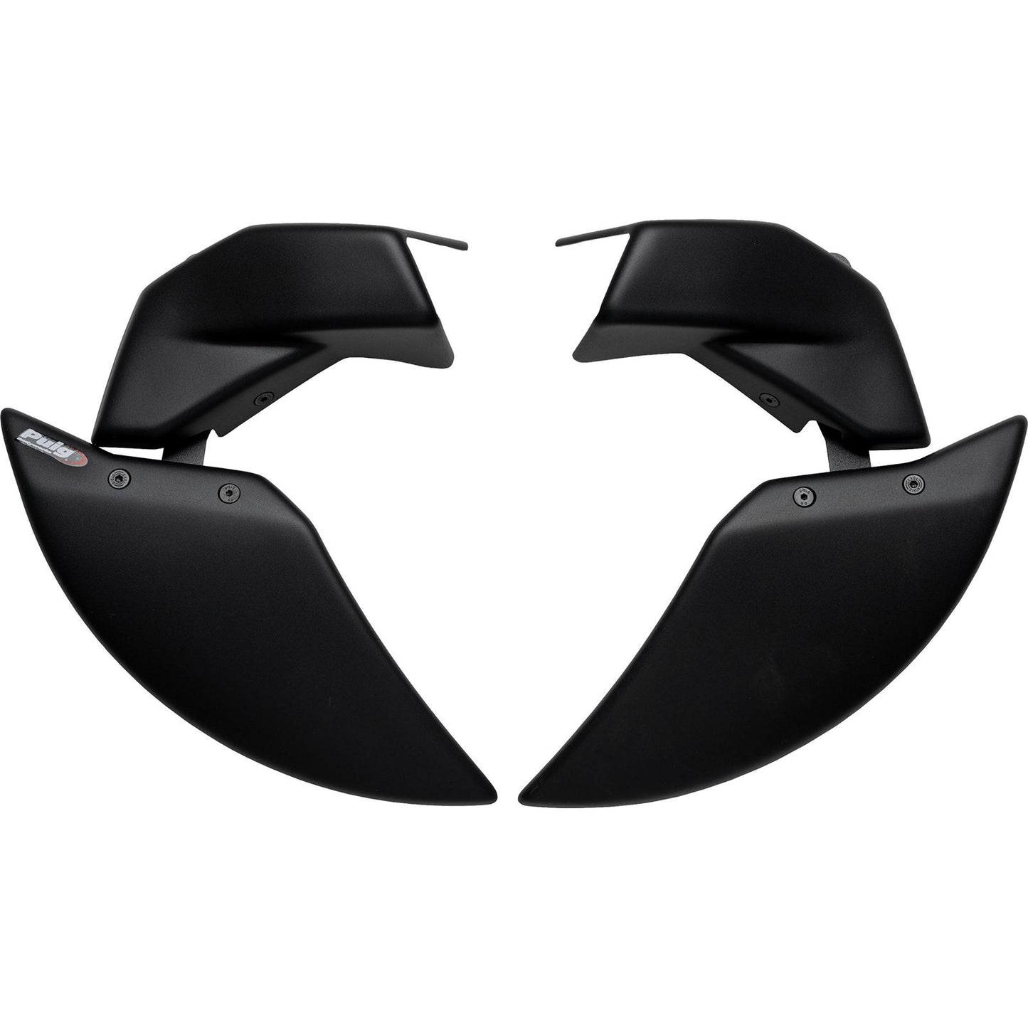 Puig Brake Cooler 2.0 Matte Black Compatible with Kawasaki [MPN: 22293J]_2074558