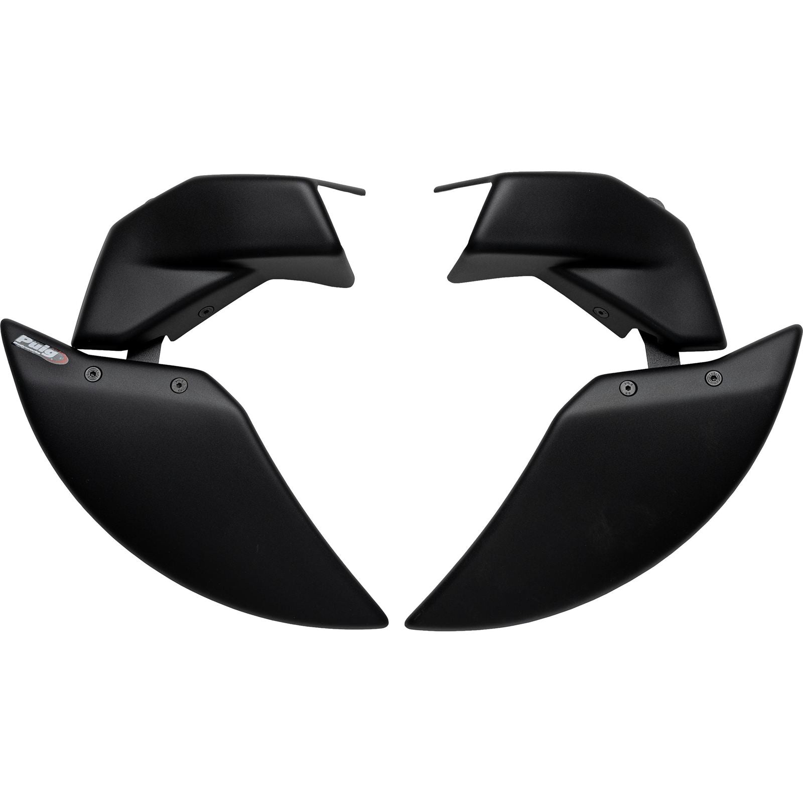 Puig Brake Cooler 2.0 Matte Black Compatible with Kawasaki [MPN: 22293J]_2074558