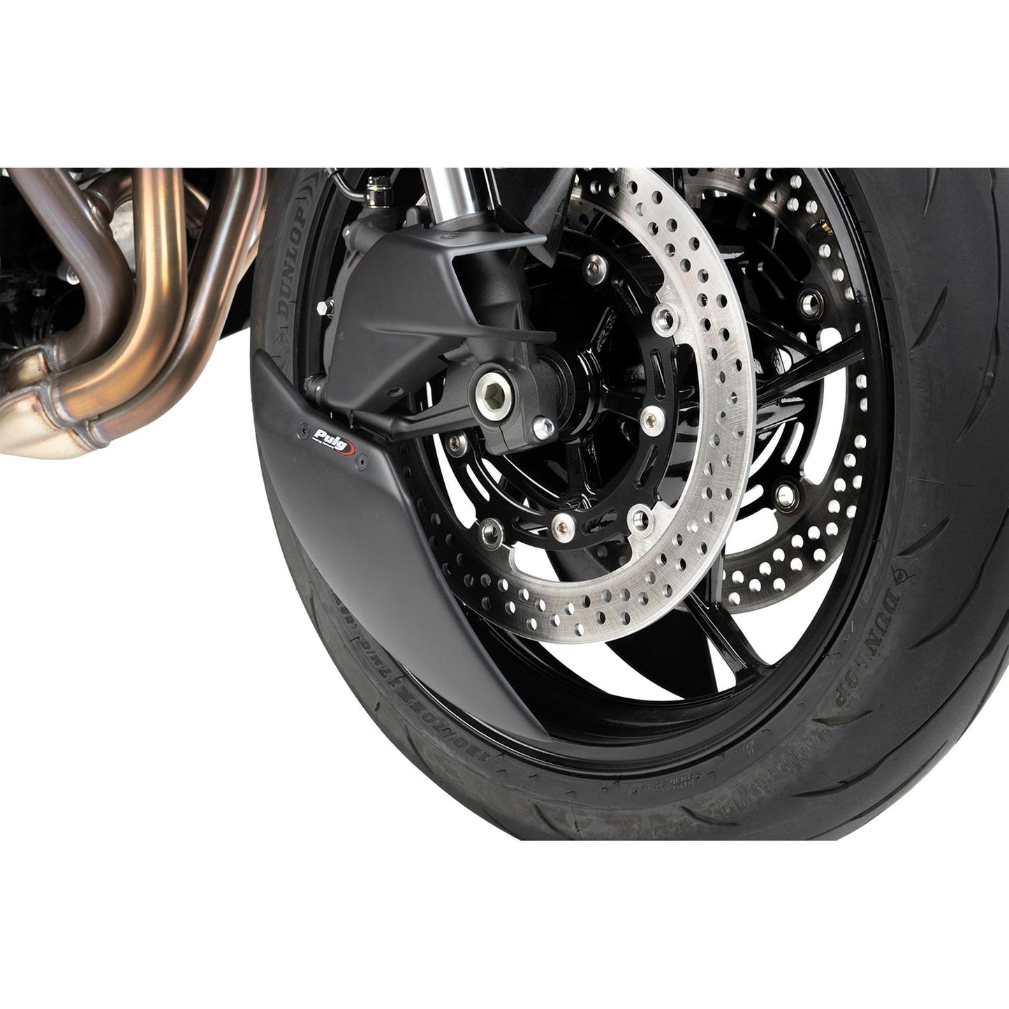 Puig Brake Cooler 2.0 Matte Black Compatible with Kawasaki [MPN: 22442J]_2074549
