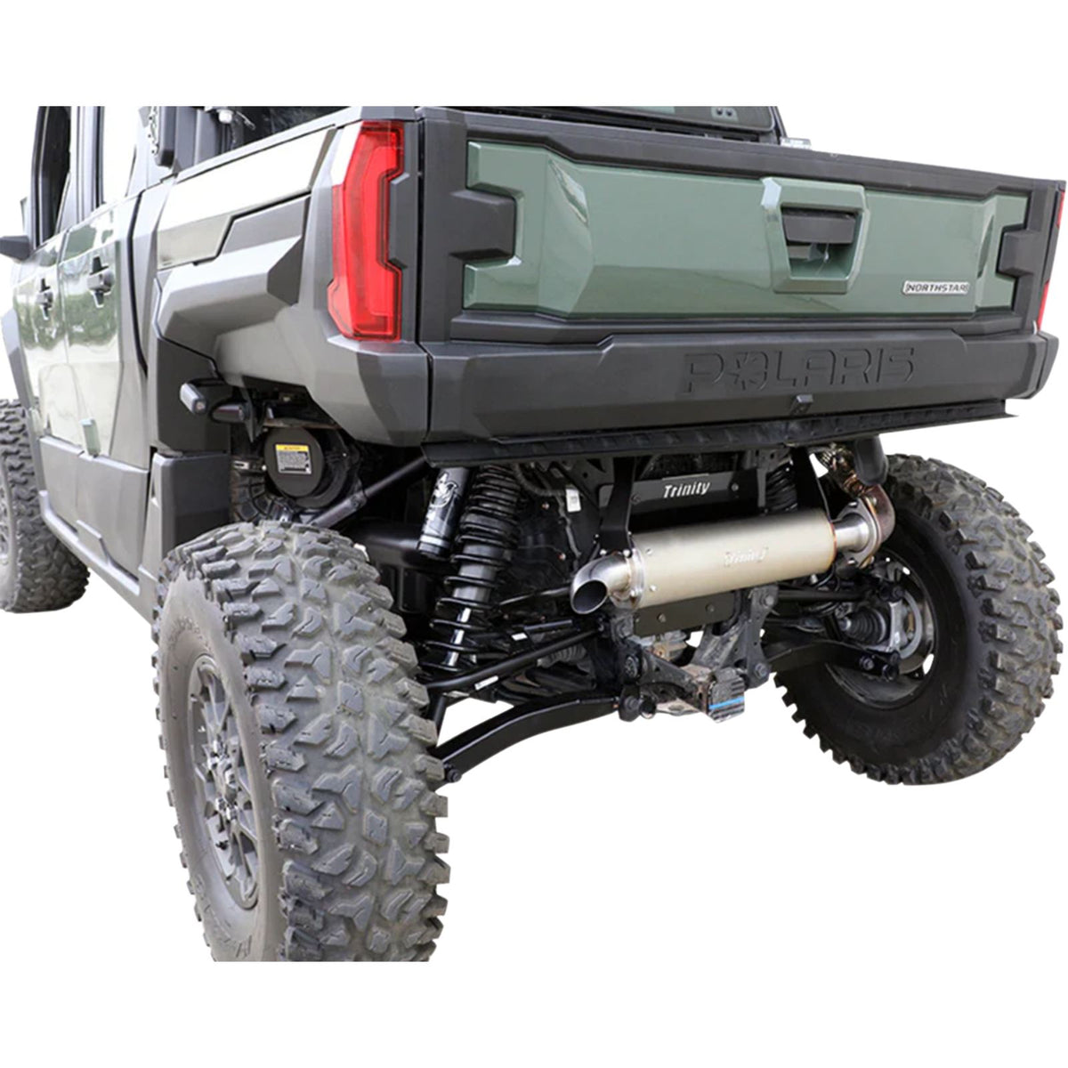 Trinity Racing Slip-On Muffler - Stainless Steel for Xpedition [MPN: TR-4192S]_2069577