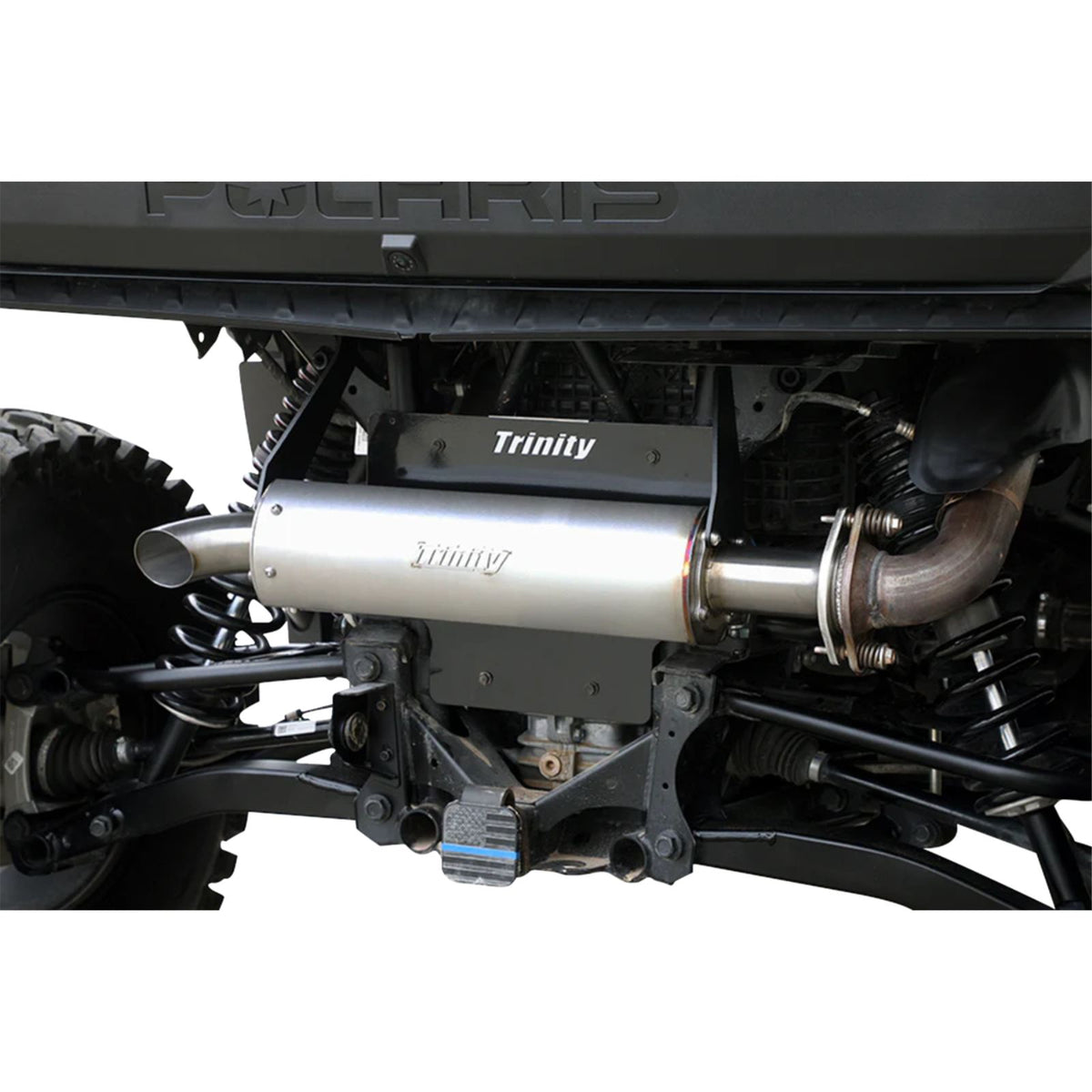 Trinity Racing Slip-On Muffler - Stainless Steel for Xpedition [MPN: TR-4192S]_2069578