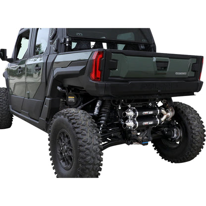 Trinity Racing Slip-On Muffler - Black - Dual for Xpedition [MPN: TR-4193S-BK]_2069696