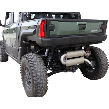 Trinity Racing Quiet Slip-On Muffler - Stainless Steel - Dual for Xpedition [MPN: TR-4191S]_2069642