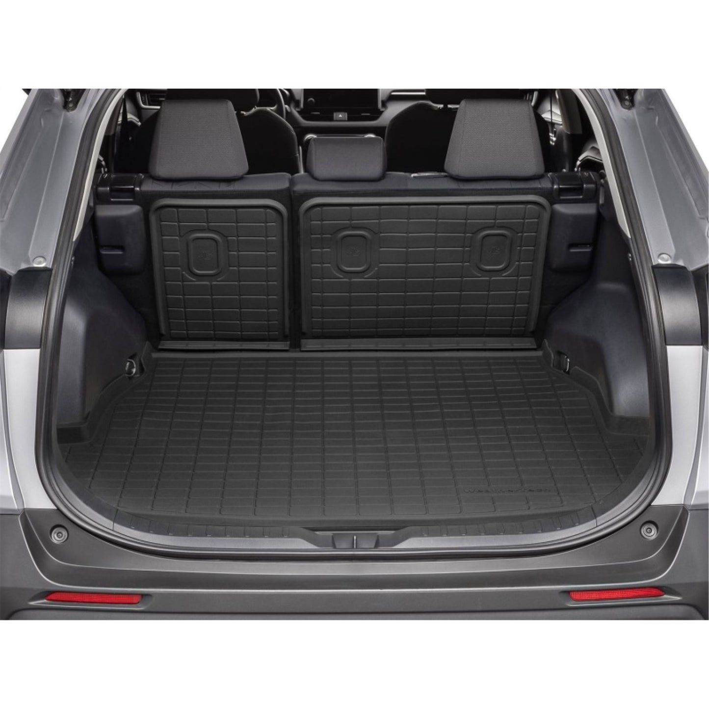 WeatherTech Cargo Liners HP with Bumper Protector 19-25 Toyota RAV4 (Incl. Hybrid) Seatback - Black [MPN: 401507IMSK]_2071117