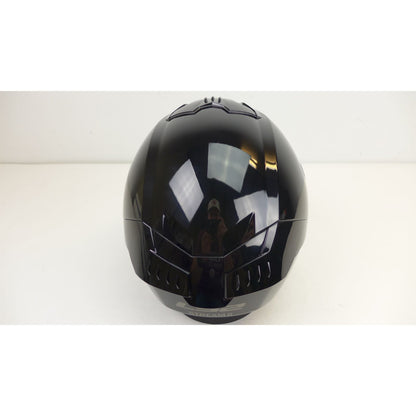 LS2 Stream II Solid Helmet with SunShield - Gloss Black Large OPEN BOX [MPN: 808-1004]_2086041