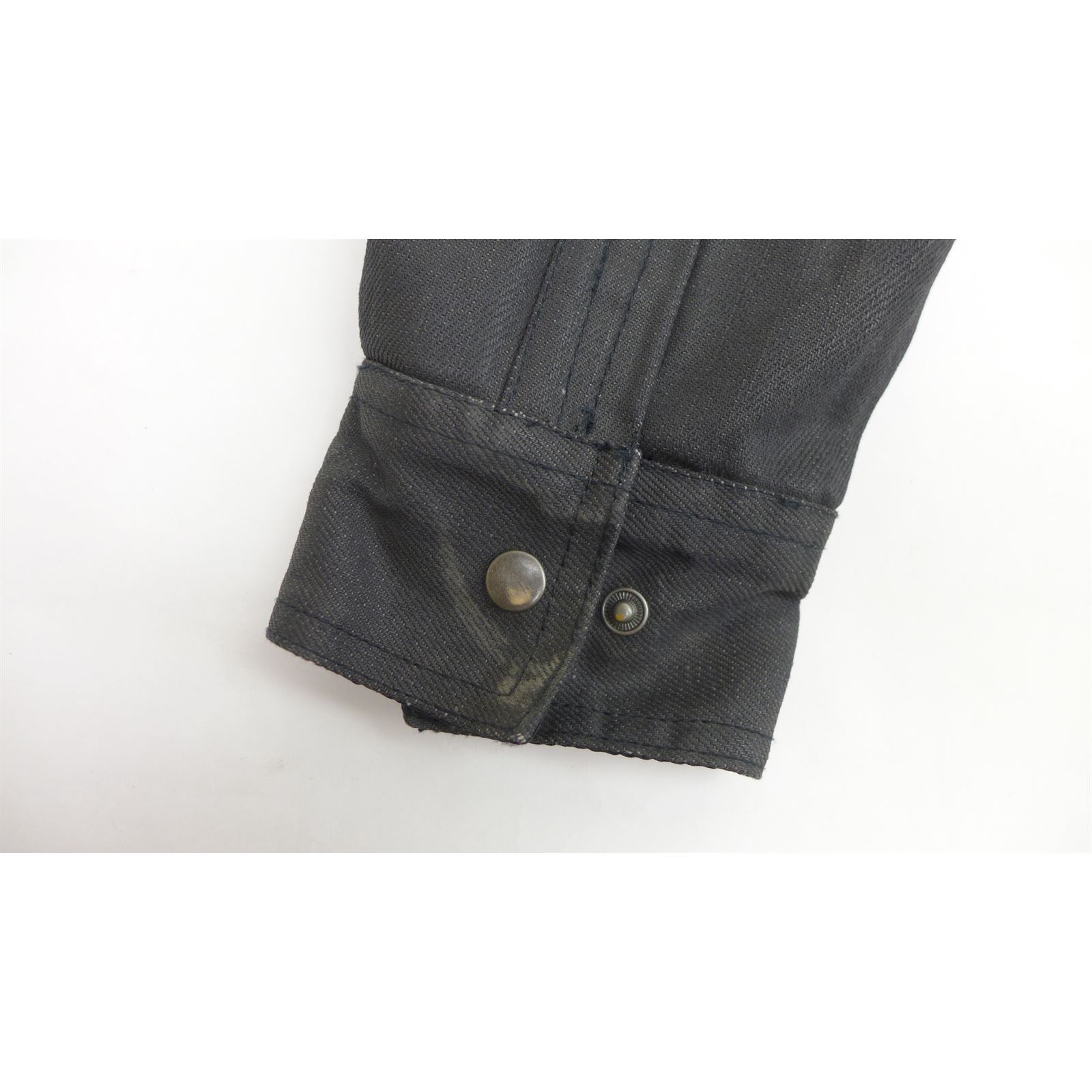 ScorpionEXO Covert Women's Wax Denim Riding Shirt Black - Large OPEN BOX [MPN: 52101-5]_2086035