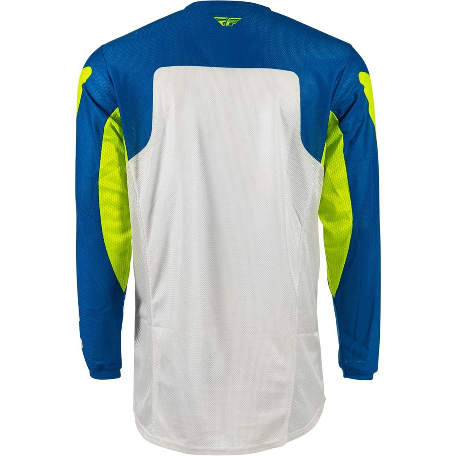 FLY Racing Kinetic Mesh Jersey - Blue/White/Hi-Vis_2085863