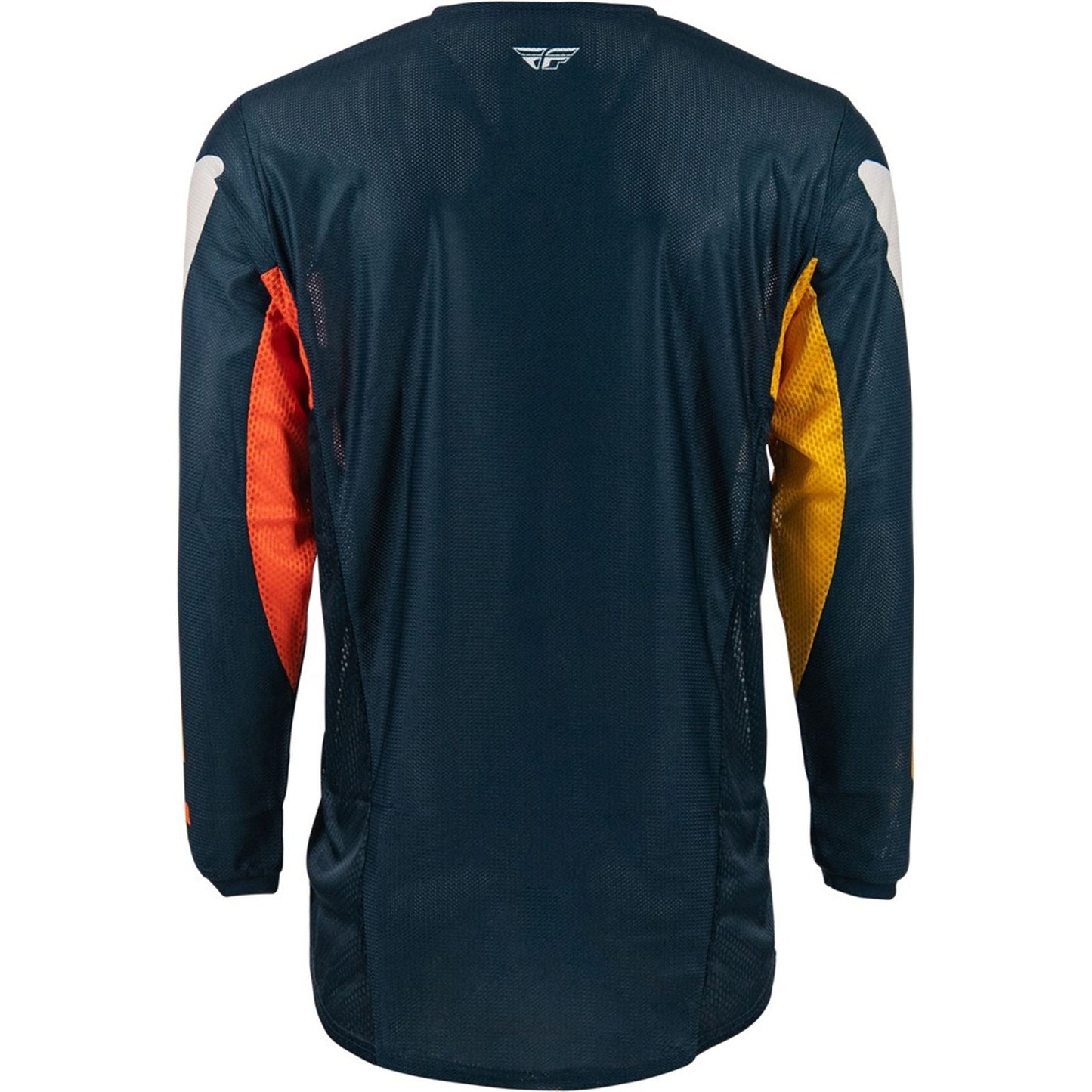 FLY Racing Kinetic Mesh Jersey - Navy/Orange_2085918