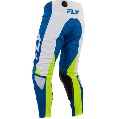 FLY Racing Kinetic Mesh Pants - Blue/White/Hi-Vis_2085966