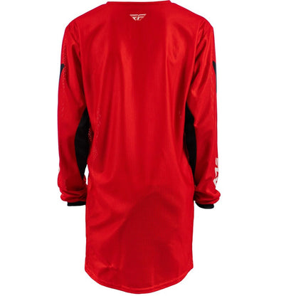 FLY Racing Youth Kinetic Mesh Jersey - Red/Black/White_2085926