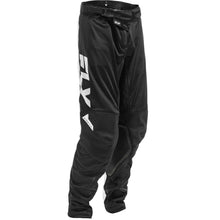 FLY Racing Youth Kinetic Mesh Pants - Black/White_2085997