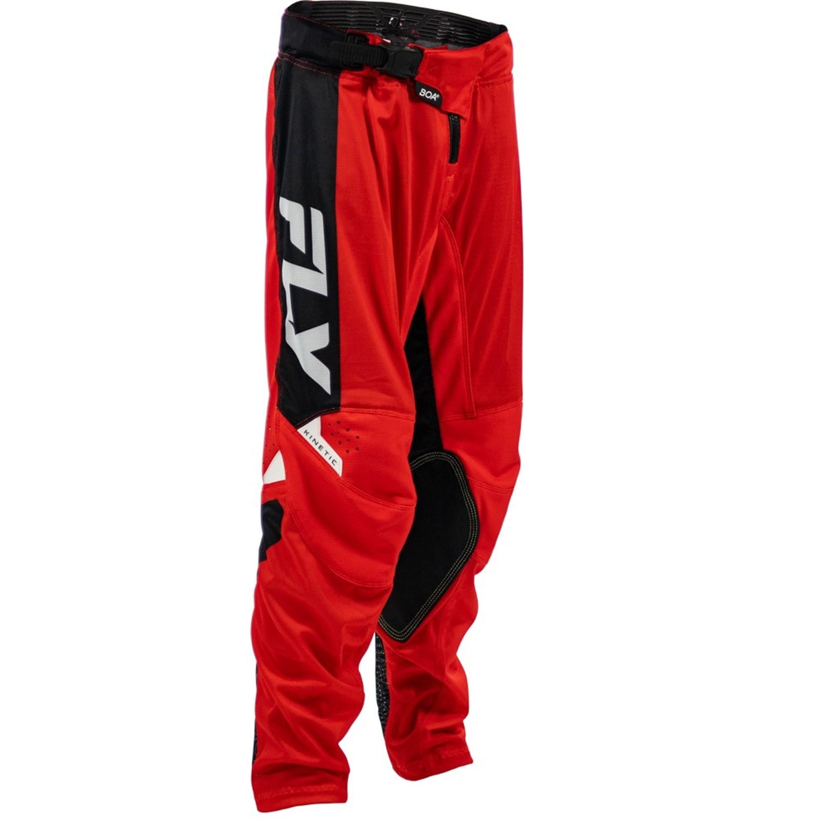 FLY Racing Youth Kinetic Mesh Pants - Red/Black/White_2086012