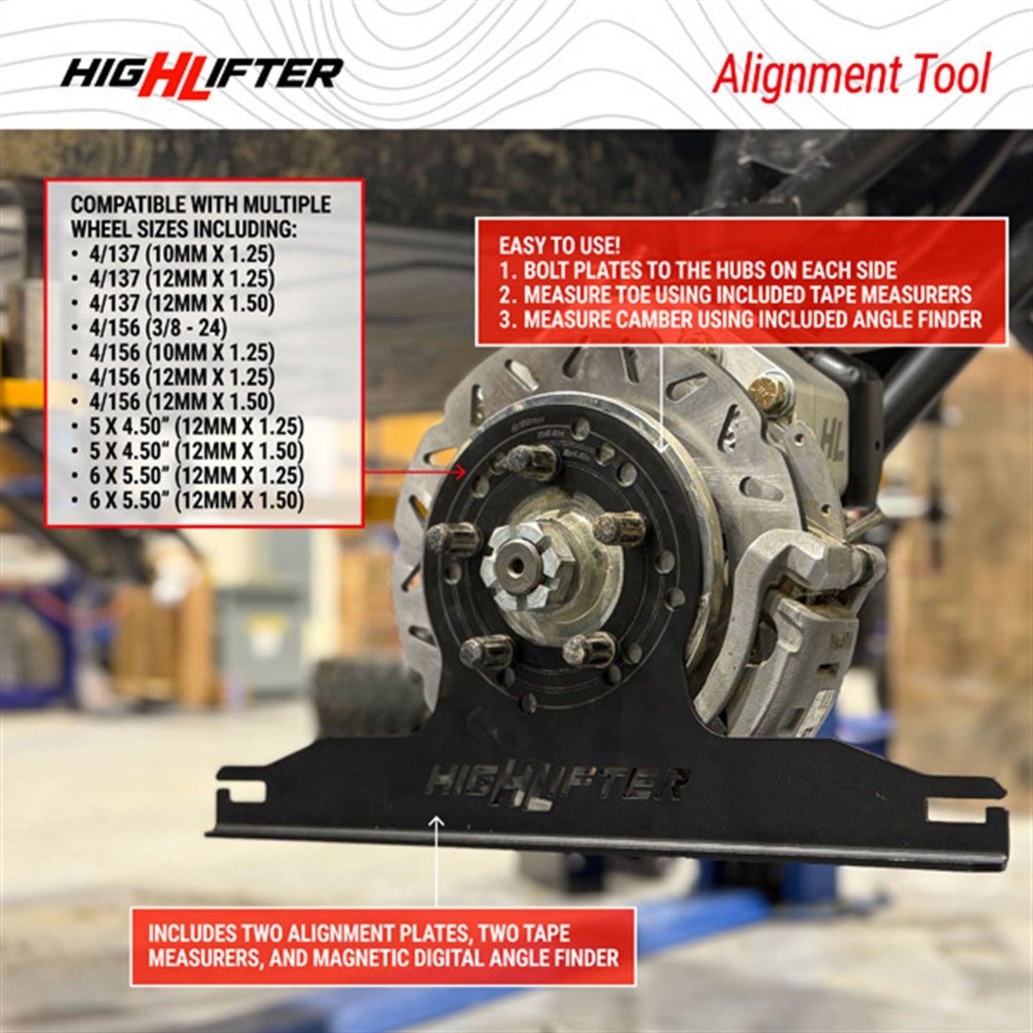 High Lifter Toe Alignment Kit 5/6" Lug [MPN: 54-96450]_2089455