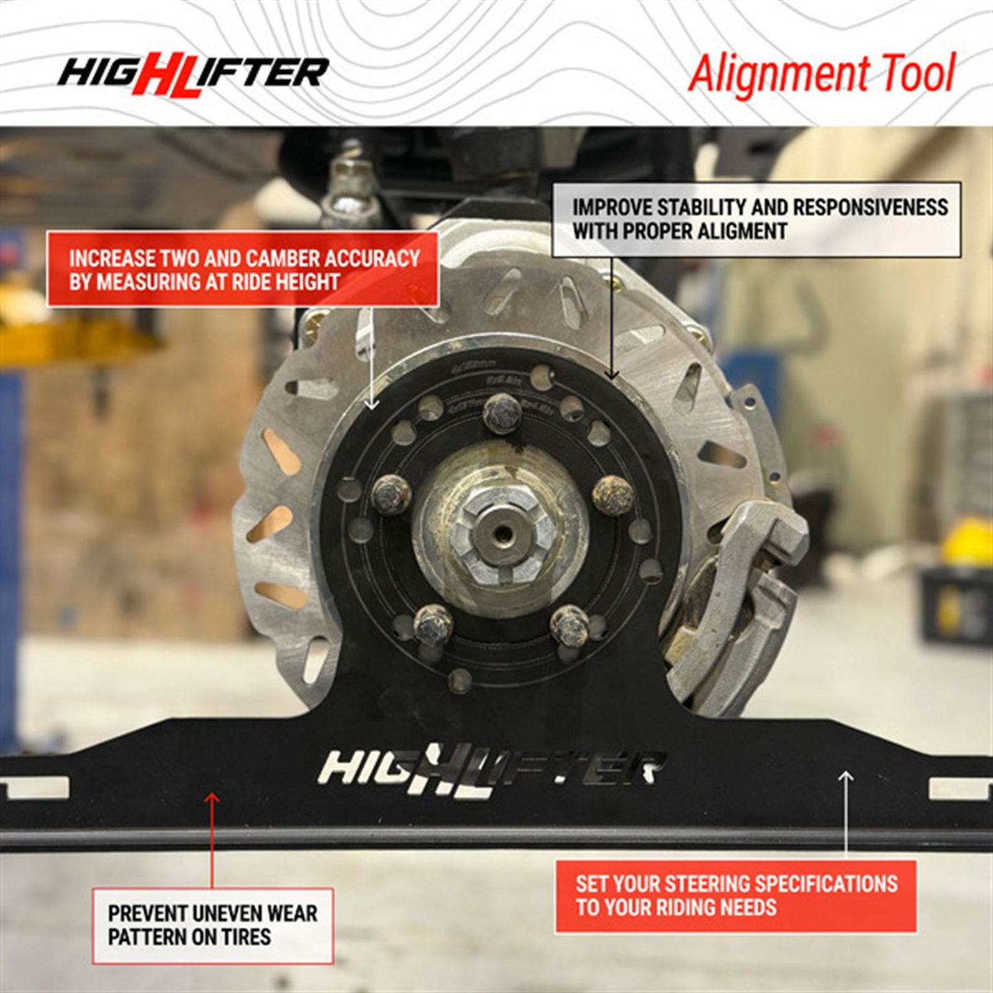 High Lifter Toe Alignment Kit 5/6" Lug [MPN: 54-96450]_2089456