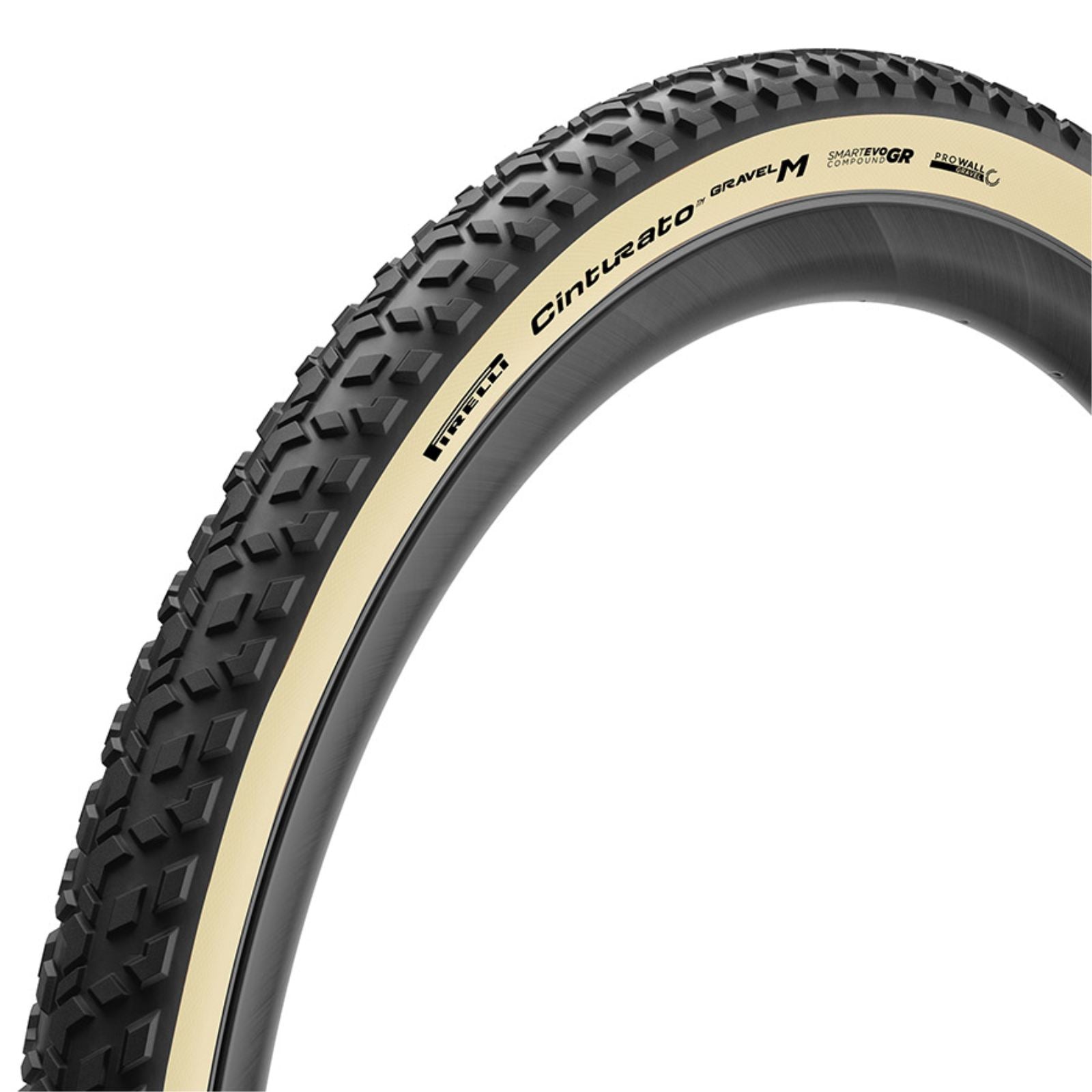 Pirelli - Bicycle Cinturato Gravel M HP-Line Gravel Tire 700x50C - 120TPI - White [MPN: 4712700]_2084970