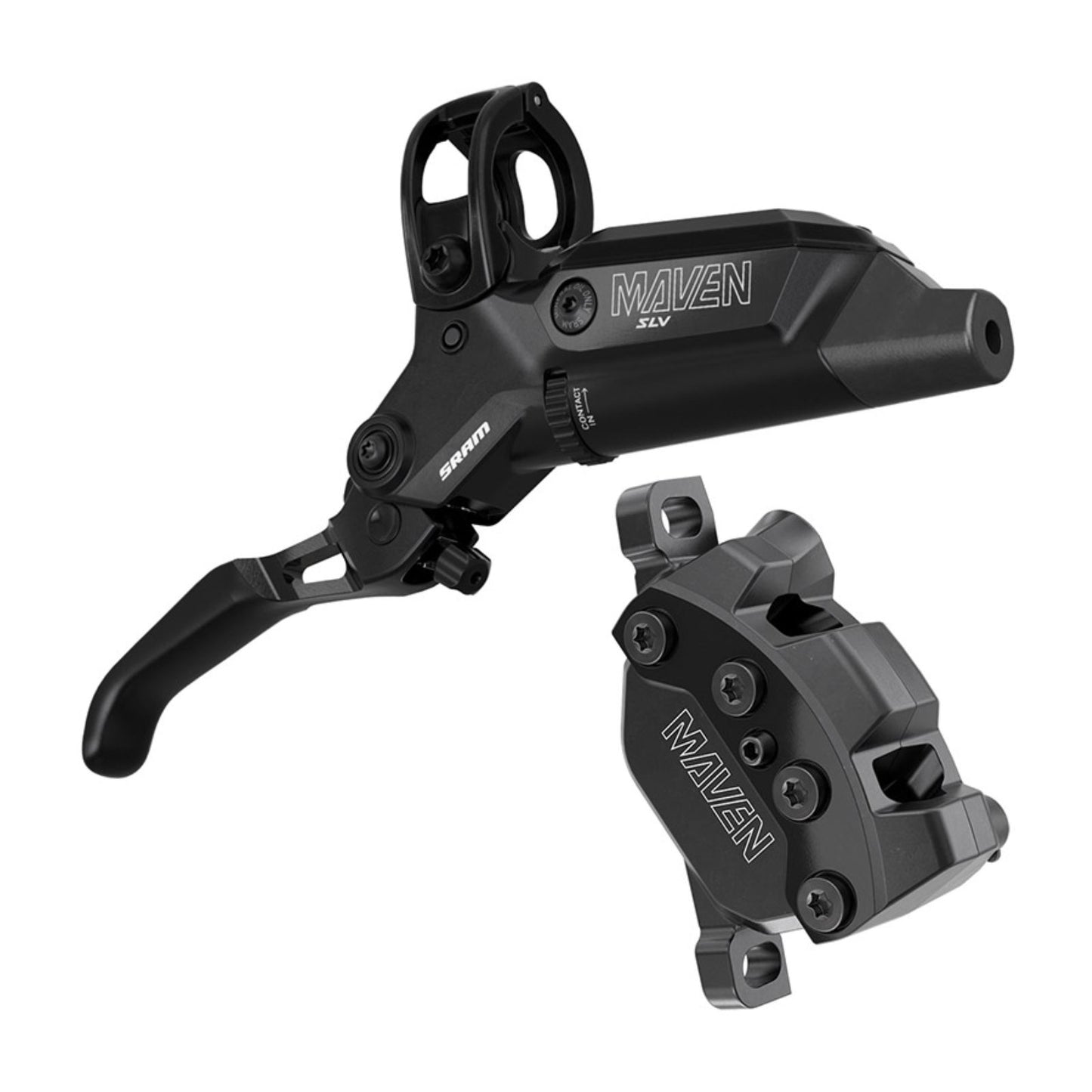SRAM Maven Ultimate Disc Brake and Lever - Front, Silver/Black, B1 [MPN: 00.5018.259.000]_2085163