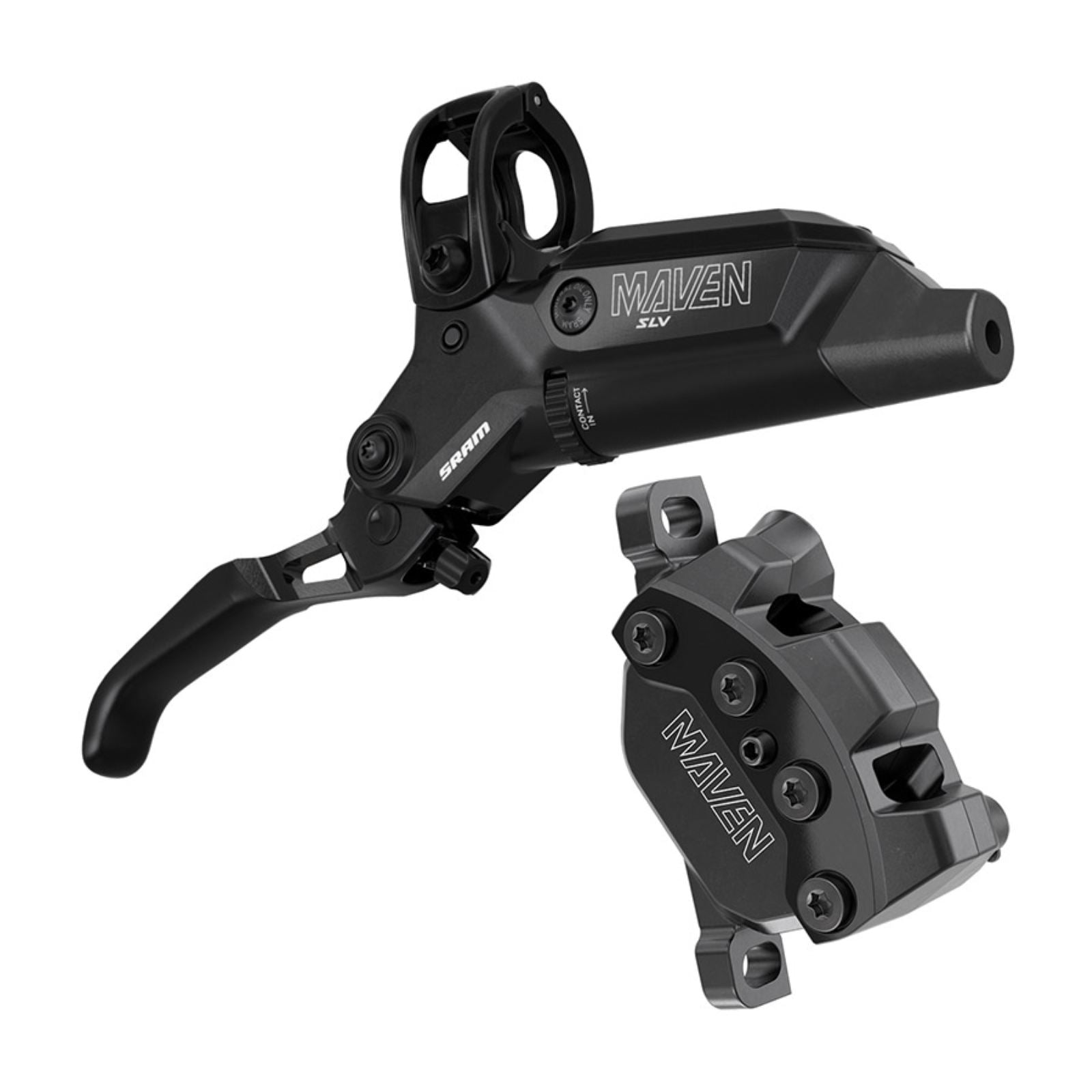 SRAM Maven Ultimate Disc Brake and Lever - Front, Silver/Black, B1 [MPN: 00.5018.259.000]_2085163