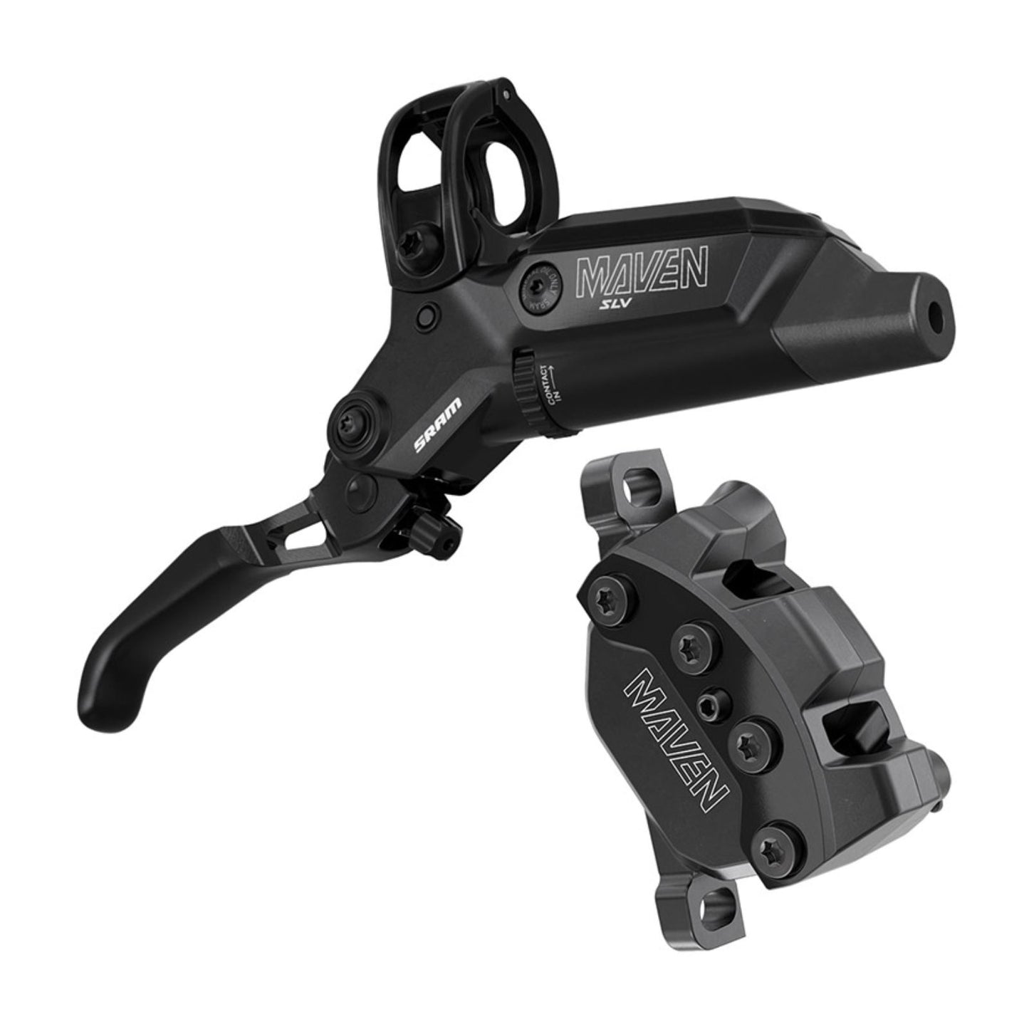 SRAM Maven Disc Brake and Lever - Front or Rear, Silver/Black, B1 [MPN: 00.5018.259.001]_2085165