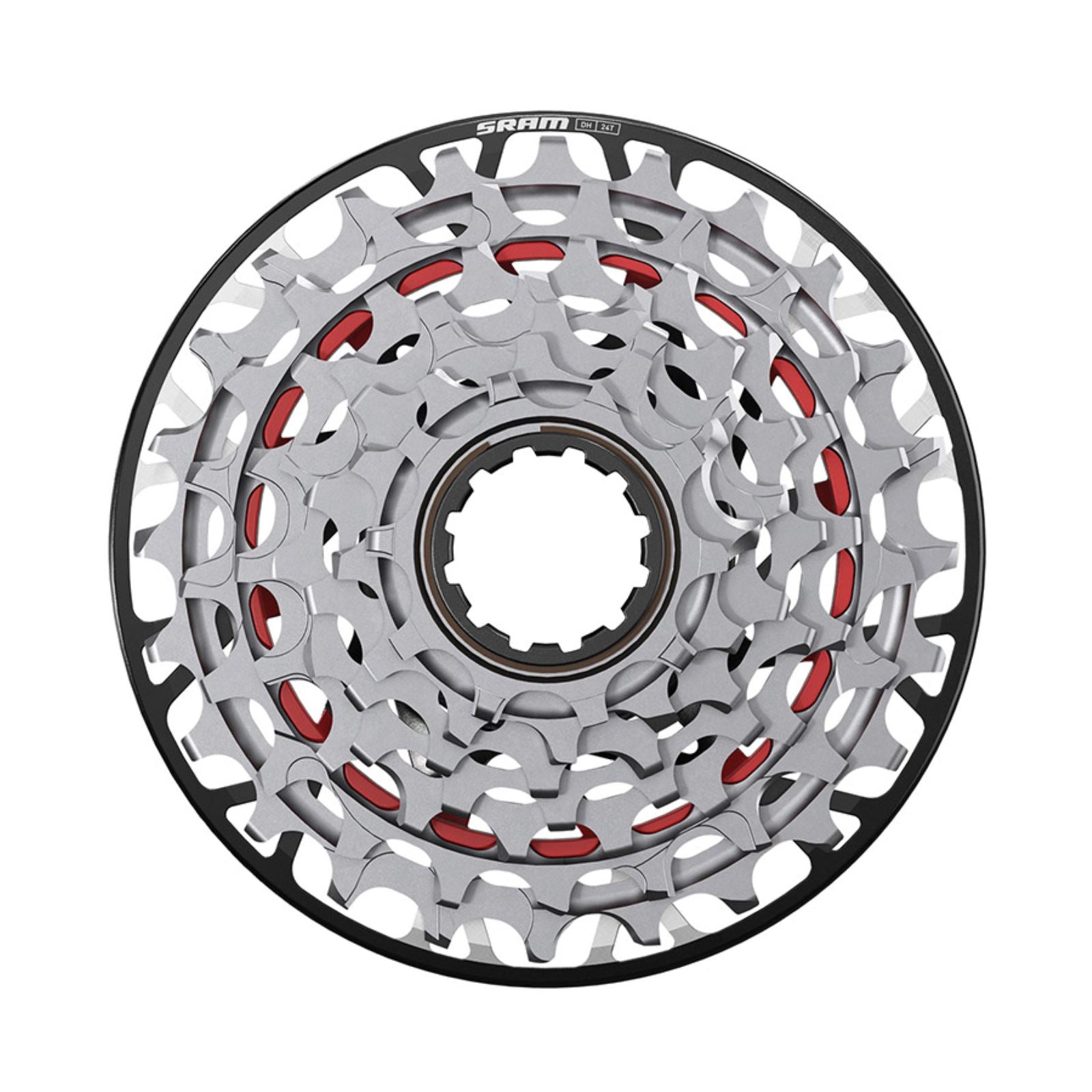 SRAM XX Downhill XS-797 T-Type Cassette - 7-Speed, 10-24t [MPN: 00.2418.163.000]_2084955