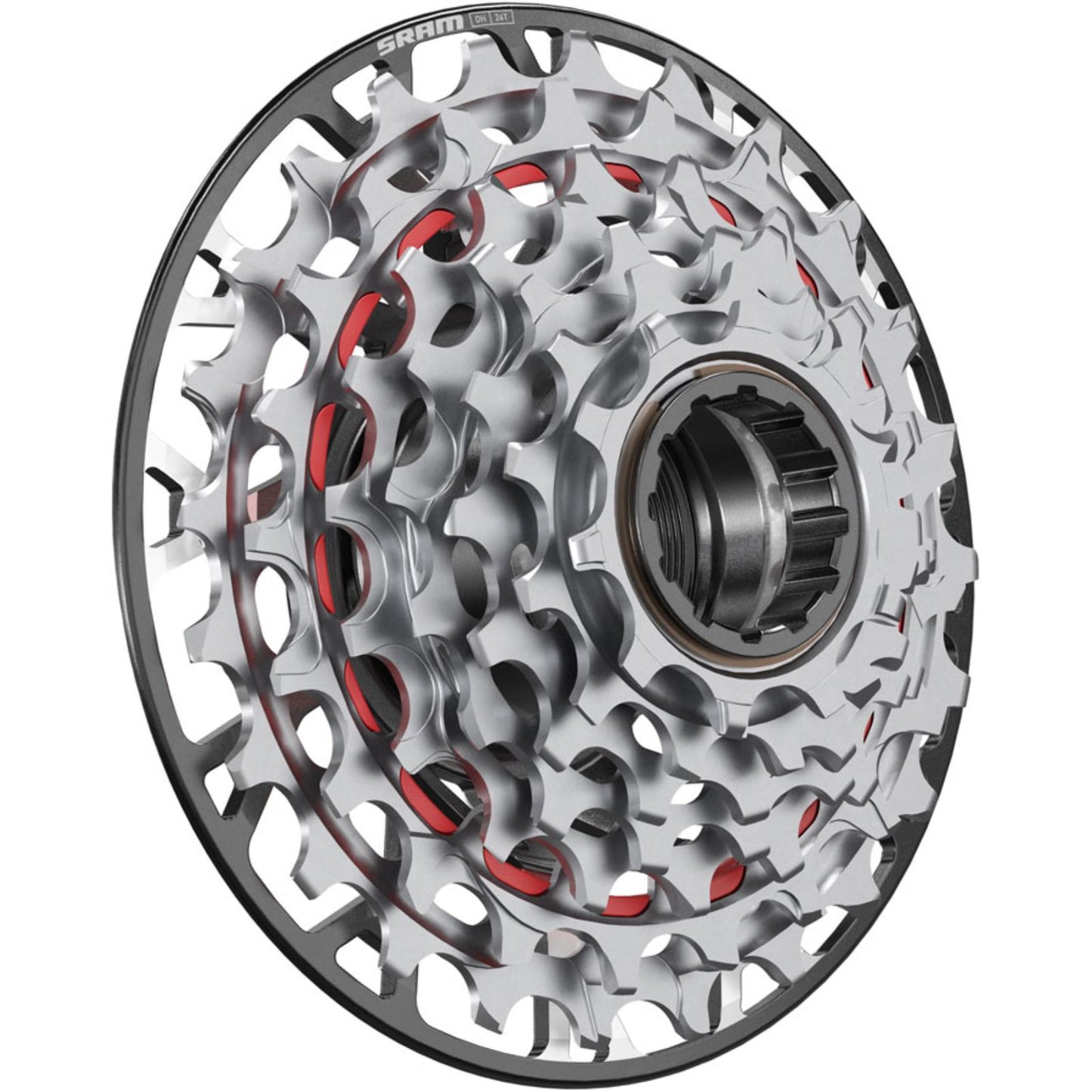 SRAM XX Downhill XS-797 T-Type Cassette - 7-Speed, 10-24t [MPN: 00.2418.163.000]_2085479