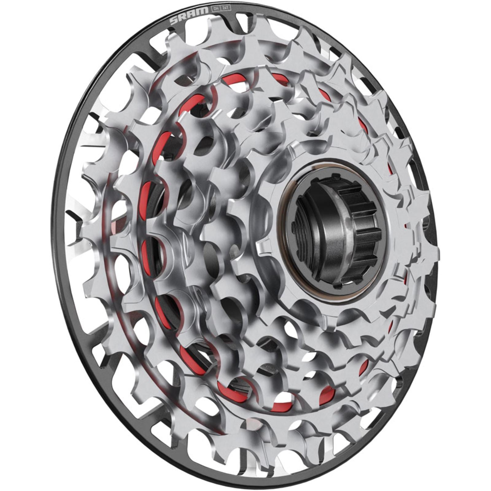 SRAM XX Downhill XS-797 T-Type Cassette - 7-Speed, 10-24t [MPN: 00.2418.163.000]_2085479