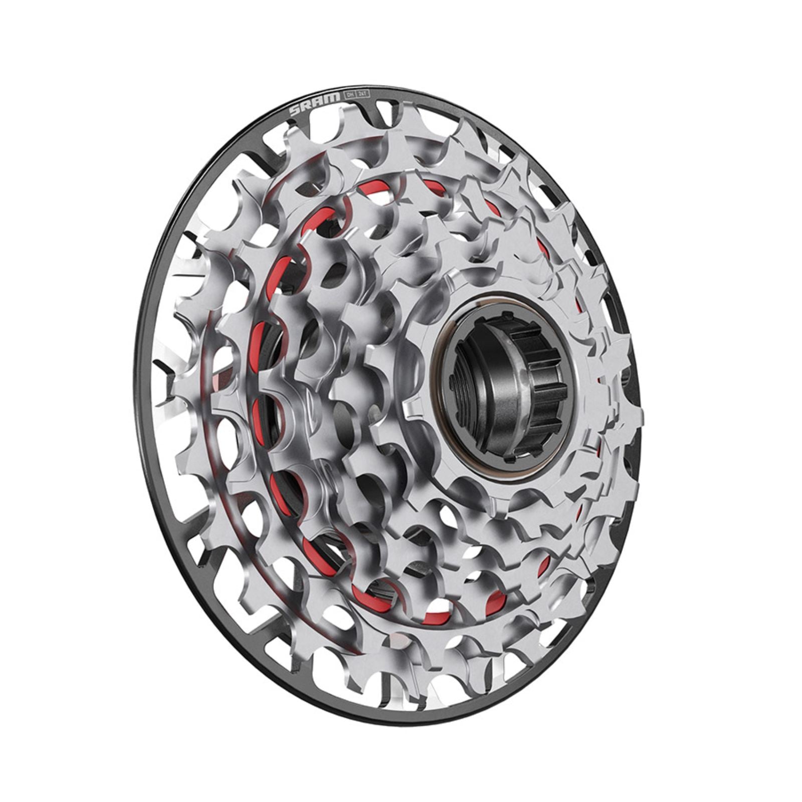SRAM XX Downhill XS-797 T-Type Cassette - 7-Speed, 10-24t [MPN: 00.2418.163.000]_2084932