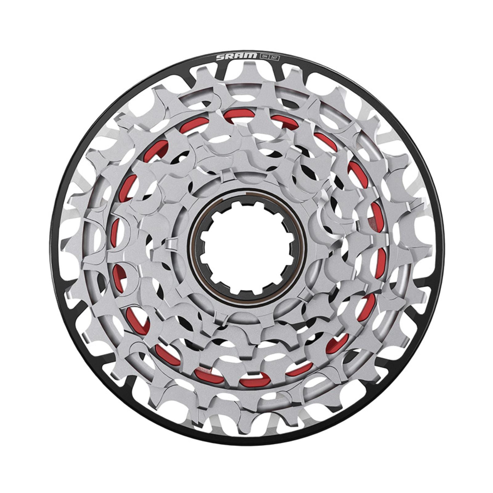 SRAM XX Downhill XS-797 T-Type Cassette - 7-Speed, 10-24t [MPN: 00.2418.163.001]_2085082