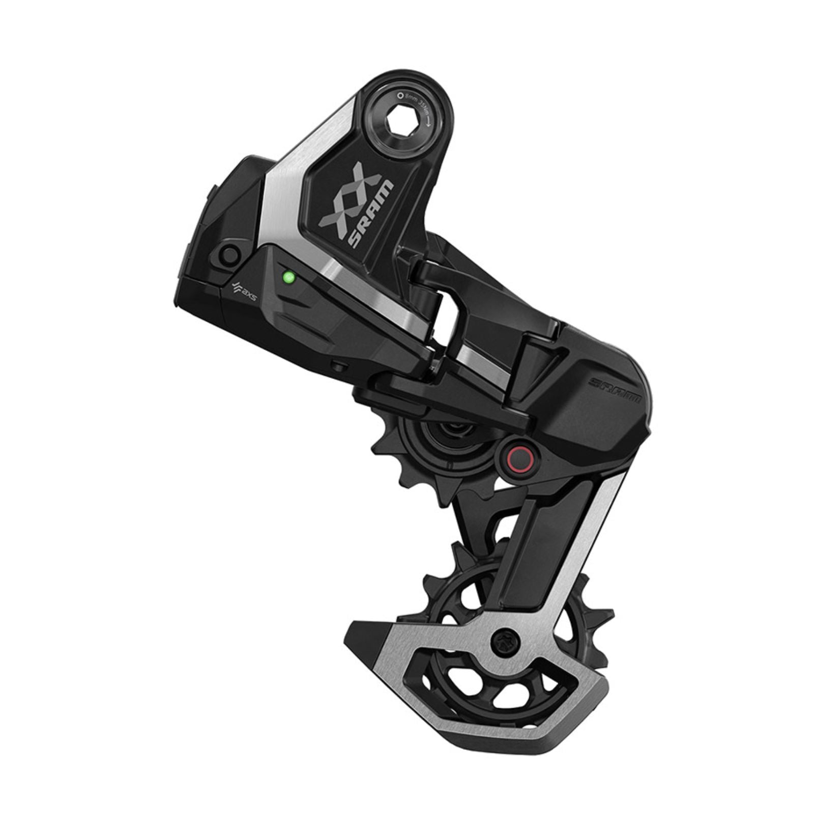 SRAM XX Downhill T-Type AXS Rear Derailleur - 7-Speed, Black/Silver [MPN: 00.7518.201.000]_2085175