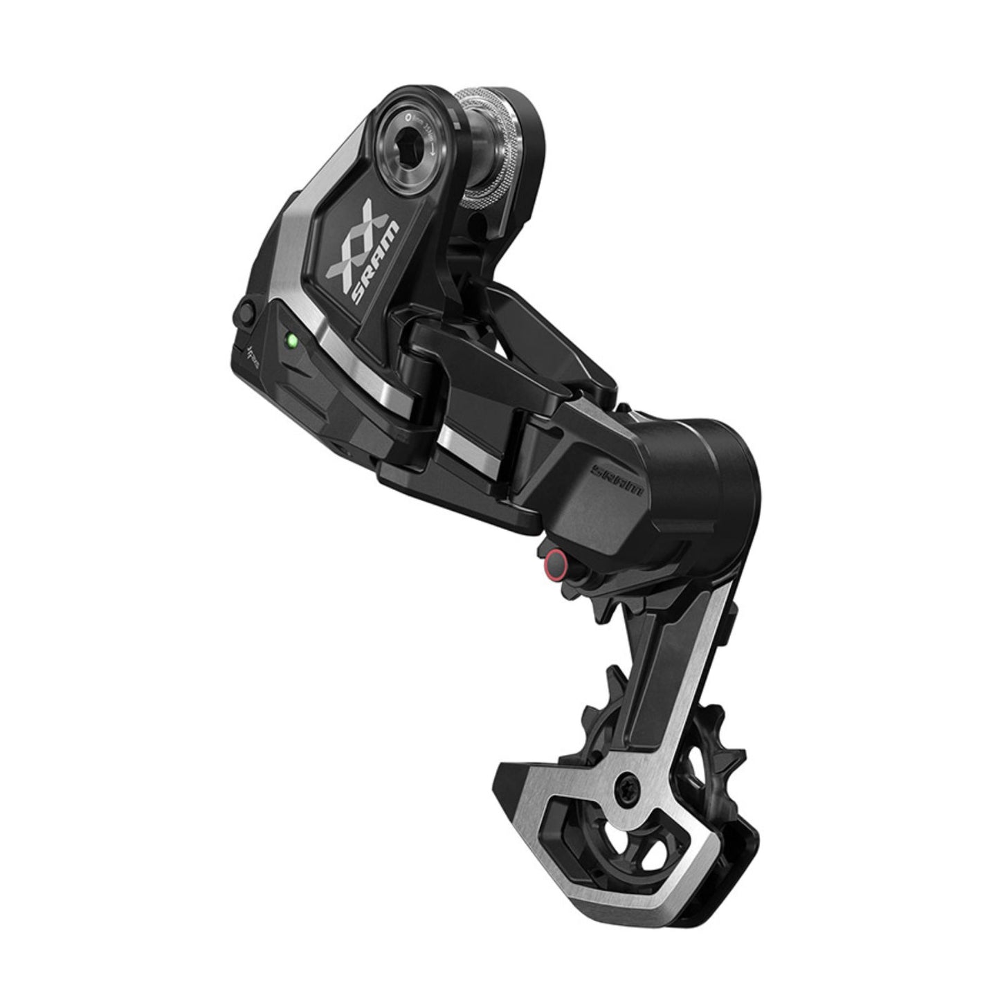 SRAM XX Downhill T-Type AXS Rear Derailleur - 7-Speed, Black/Silver [MPN: 00.7518.201.000]_2085176