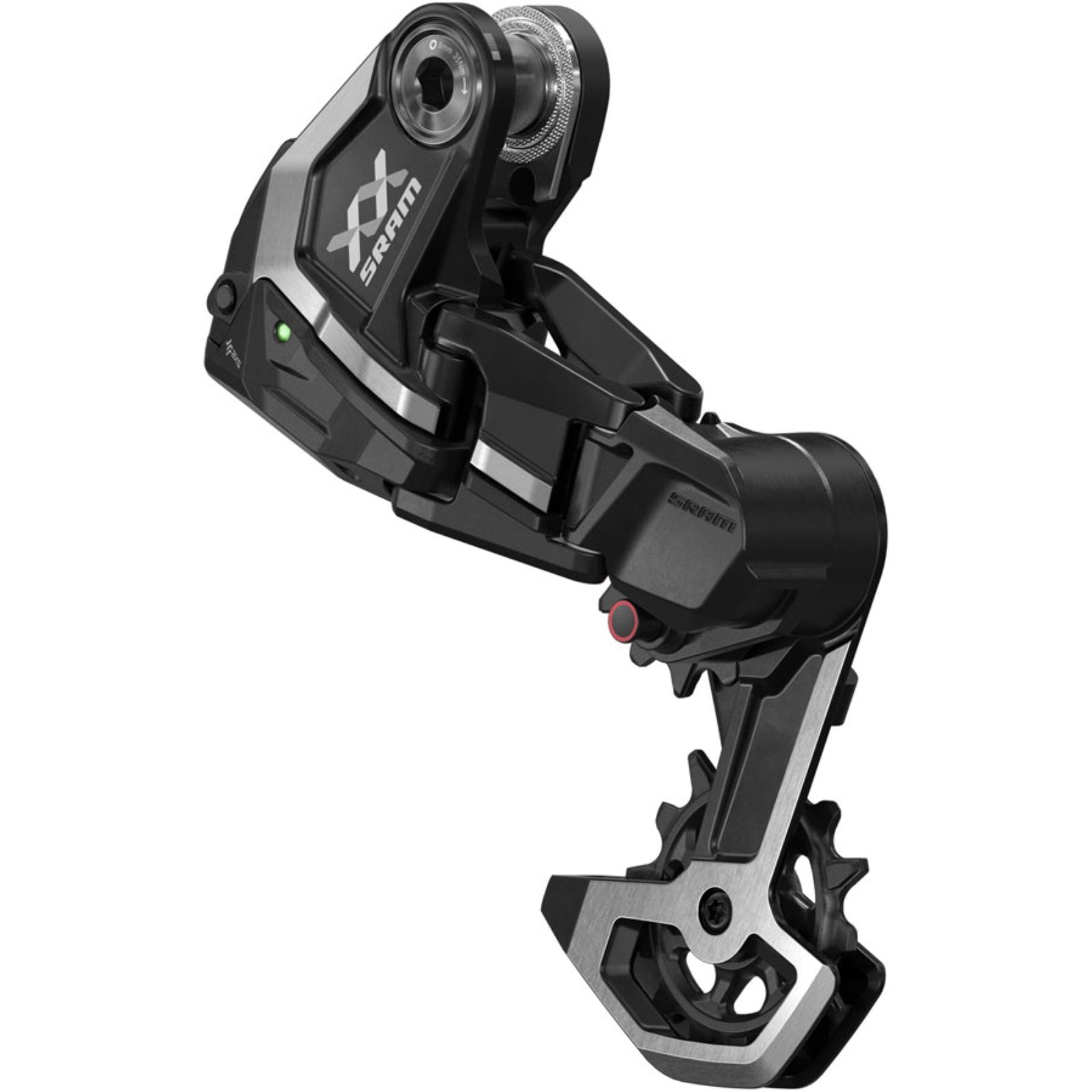 SRAM XX Downhill T-Type AXS Rear Derailleur - 7-Speed, Black/Silver [MPN: 00.7518.201.000]_2085607