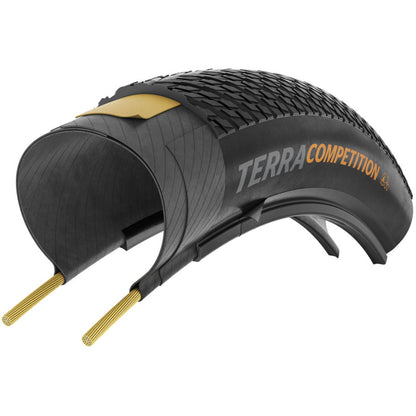 Continental Tire - Bicycle Terra Competition Tire - 700 x 35, Tubeless, Folding, Black, Rapid [MPN: 01020250000]_2085715